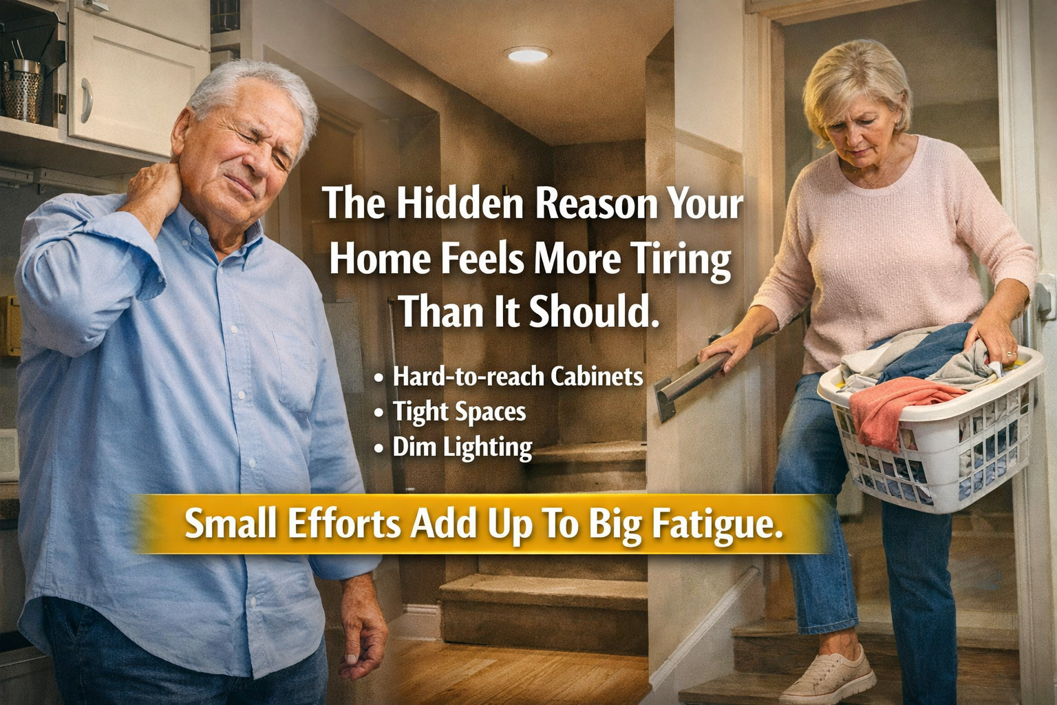Hidden Reason Your Home Feels More Tiring Than It Should